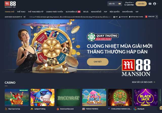 Tổng quan về nhà cái M88 - Thương hiệu đẳng cấp châu Á